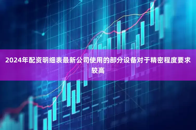2024年配资明细表最新公司使用的部分设备对于精密程度要求较高